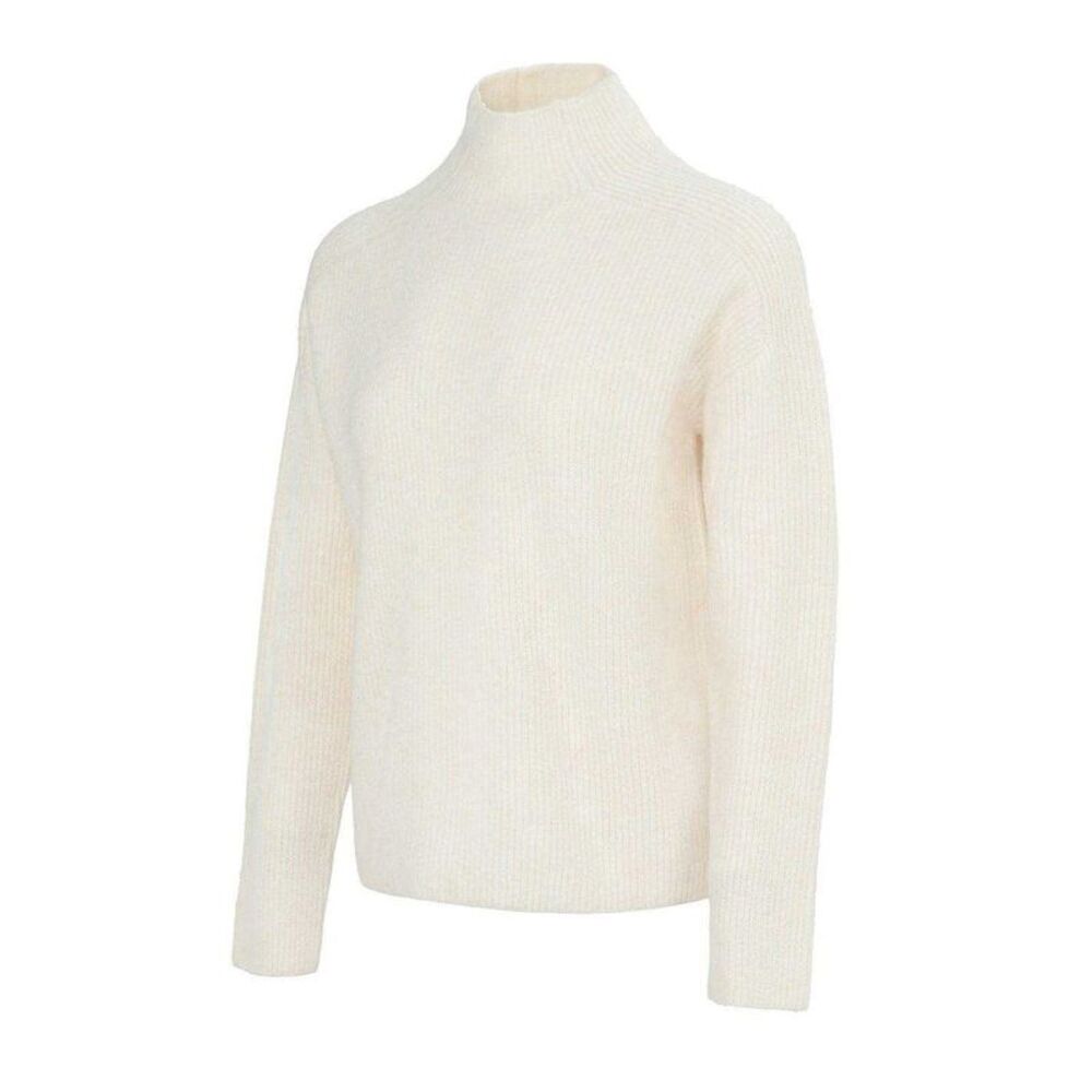 Miso Womens/Ladies Ribbed Sweater / White